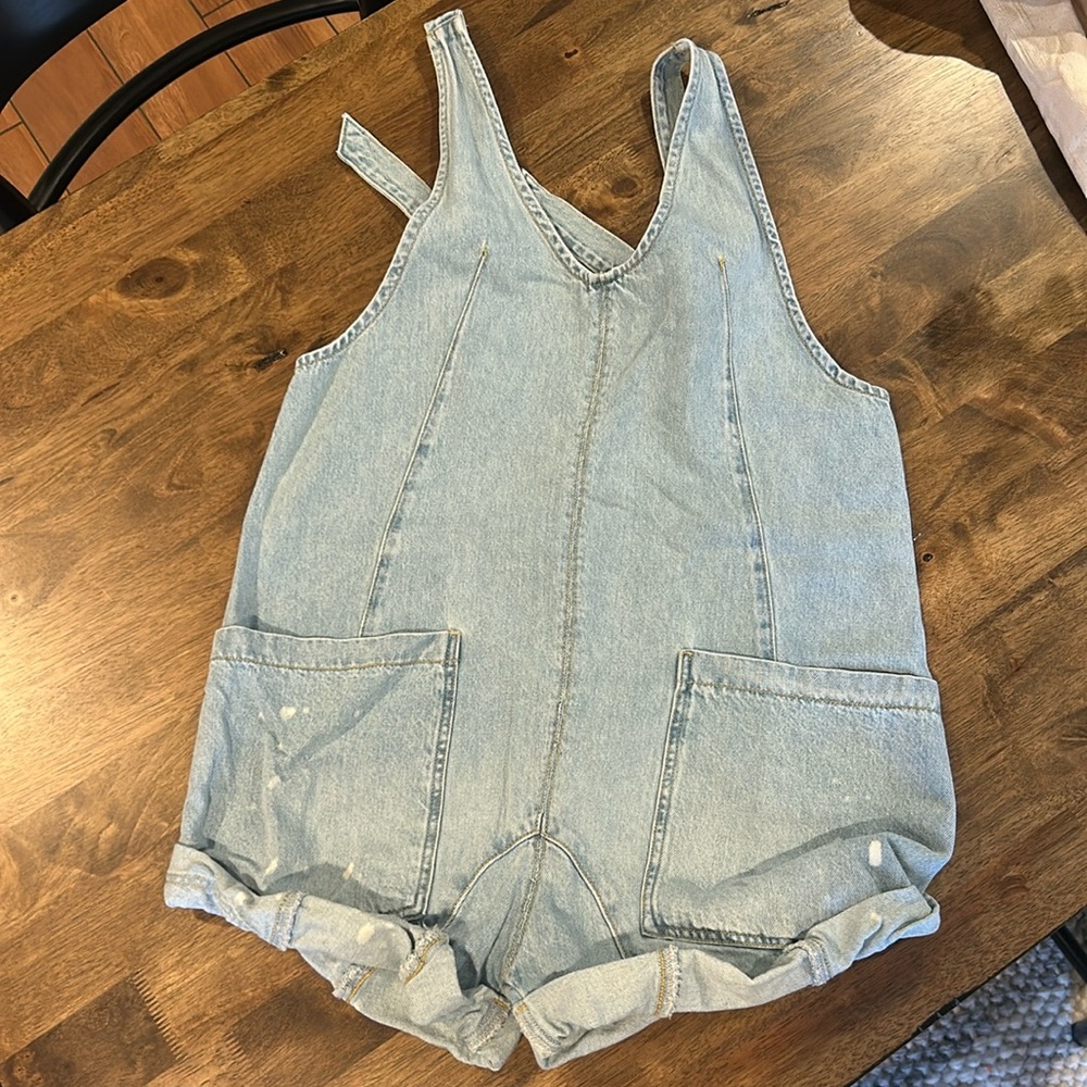 Free People We the People High Roller Shortall Size Small
